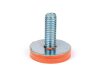 Ř=27mm x 6mm gumipuffer, M8-as menetes rúddal a főállványhoz BGM PRO Soft Stop System