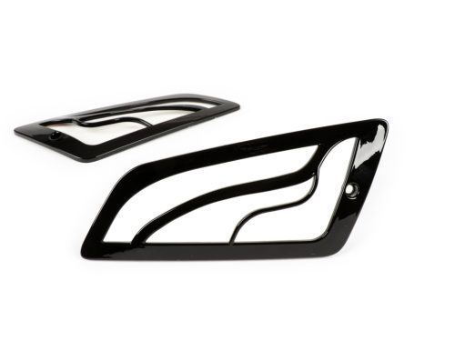 Jelzőrács Moto Nostra Vespa GT, GTL, GTV, GTS 125-300 első fekete fényes