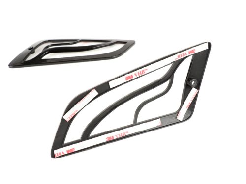 Jelzőrács Moto Nostra Vespa GT, GTL, GTV, GTS 125-300 első fekete fényes