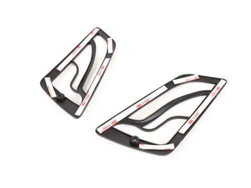 Jelzőrács Moto Nostra Vespa GT, GTL, GTV, GTS 125-300 első fekete fényes