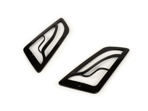 Jelzőrács Moto Nostra Vespa GT, GTL, GTV, GTS 125-300 első fekete fényes