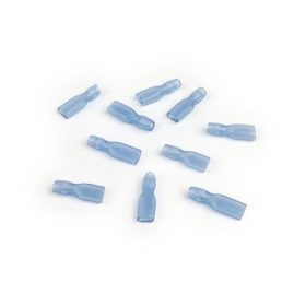   Szigetelőcső kábelsaru lapos aljzathoz 4,8mm Ř=0,5-1,0mm˛ DIN 46343 10db.