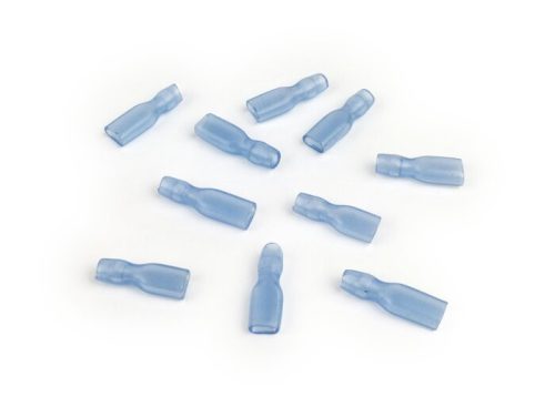 Szigetelőcső kábelsaru lapos aljzathoz 4,8mm Ř=0,5-1,0mm˛ DIN 46343 10db.