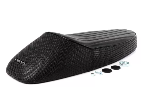 Seat BGM PRO Sport Vespa Smallframe V50, PV, ET3 zár nélkül fekete csövezéssel