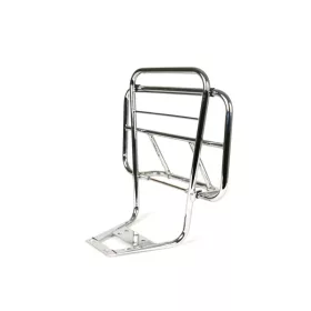   Csomagtartó háttámlával Moto Nostra V2 Vespa PX80, PX125, PX150, PX200 krómozott Moto Nostra V2 Vespa PX80, PX125, PX150, PX200