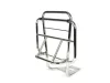 Csomagtartó háttámlával Moto Nostra V2 Vespa PX80, PX125, PX150, PX200 krómozott Moto Nostra V2 Vespa PX80, PX125, PX150, PX200
