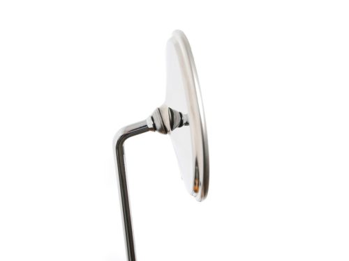 Rozsdamentes acél tükör BGM PRO Lambretta Lui 50CL, Lui 75 S&SL , Luna, Vega ,Cometa kerek