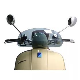  Szélvédő Moto Nostra w=435mm, h=195mm Vespa GTV, GT 60 átlátszó szürke