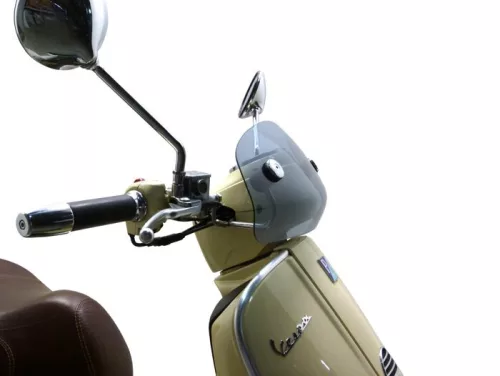 Szélvédő Moto Nostra w=435mm, h=195mm Vespa GTV, GT 60 átlátszó szürke