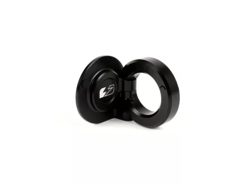 Csomagtartó kampó BGM PRO alumínium CNC Vespa GT, GTS, GTV, GTL, S 50-300cc fekete