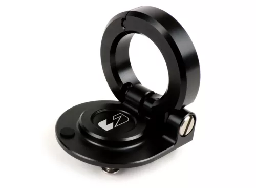 Csomagtartó kampó BGM PRO alumínium CNC Vespa GT, GTS, GTV, GTL, S 50-300cc fekete