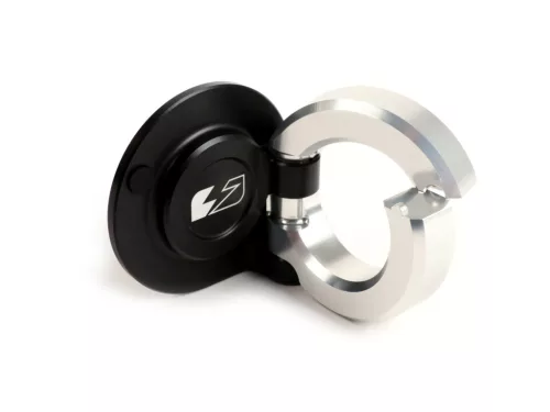 Csomagtartó kampó BGM PRO Alumínium CNC Vespa GT, GTS, GTV, GTL, S 50-300cc ezüst