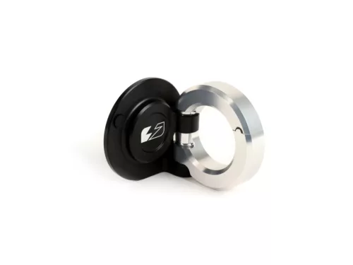 Csomagtartó kampó BGM PRO Alumínium CNC Vespa GT, GTS, GTV, GTL, S 50-300cc ezüst