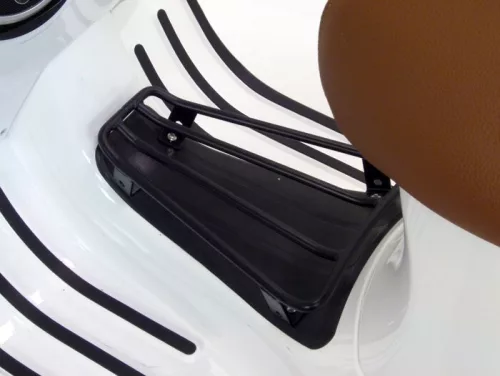 Átlépő csomagtartó Moto Nostra Vespa GTS 125-300, GTV, GTL, GT fekete matt