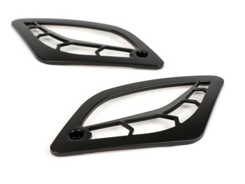 Jelzőrács Moto Nostra Vespa GT, GTL, GTV, GTS 125-300 hátul fekete matt