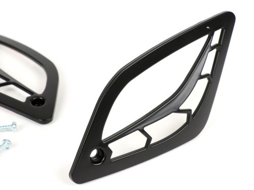 Jelzőrács Moto Nostra Vespa GT, GTL, GTV, GTS 125-300 hátul fekete matt