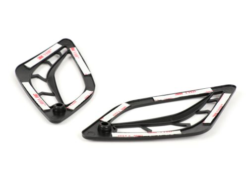 Jelzőrács Moto Nostra Vespa GT, GTL, GTV, GTS 125-300 hátul fekete matt