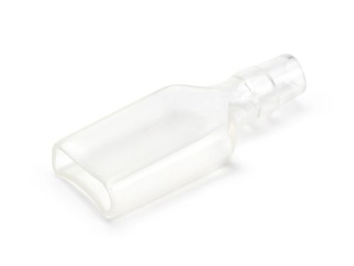 Szigetelőcső kábelsaru lapos dugóhoz 6,3mm Ř=0,5-1,0mm˛ DIN 46248 10db.