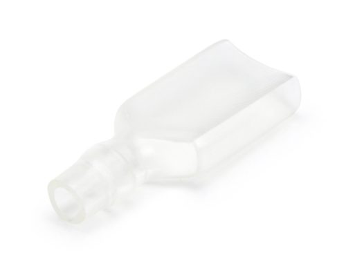 Szigetelőcső kábelsaru lapos dugóhoz 6,3mm Ř=0,5-1,0mm˛ DIN 46248 10db.