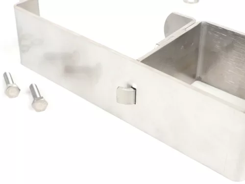 Pótkeréktartó átmenő BGM PRO Lambretta Lui, Luna, Vega, Cometa rozsdamentes acélból