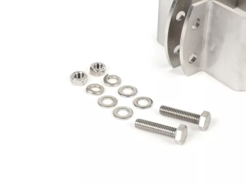 Pótkeréktartó átmenő BGM PRO Lambretta Lui, Luna, Vega, Cometa rozsdamentes acélból