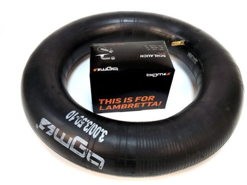 Cső BGM PRO 10 inch 3.50-10, 100/80-10, 100/90-10 szelepállás Lambretta