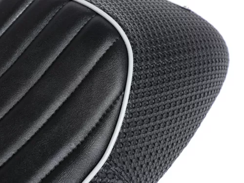 Seat BGM PRO Sport Vespa Smallframe V50, PV, ET3 zár nélküli szürke csövezés Seat BGM PRO Sport Vespa Smallframe V50, PV, ET3 szürke csövezés