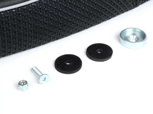 Seat BGM PRO Sport Vespa Smallframe V50, PV, ET3 zár nélküli szürke csövezés Seat BGM PRO Sport Vespa Smallframe V50, PV, ET3 szürke csövezés