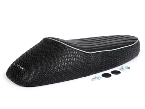 Seat BGM PRO Sport Vespa Smallframe V50, PV, ET3 zár nélküli szürke csövezés Seat BGM PRO Sport Vespa Smallframe V50, PV, ET3 szürke csövezés