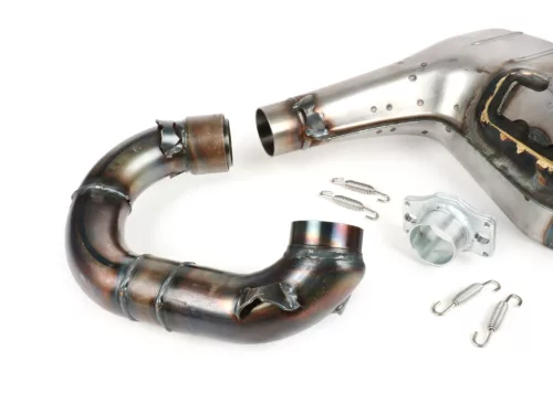 Kipufogó BGM PRO Clubman V4.0 QUATTRINI M210 Lambretta 1-3 sorozathoz festetlen