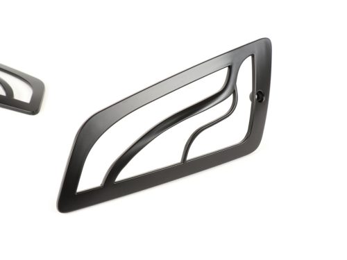 Jelzőrács Moto Nostra Vespa GT, GTL, GTV, GTS 125-300 elöl fekete matt