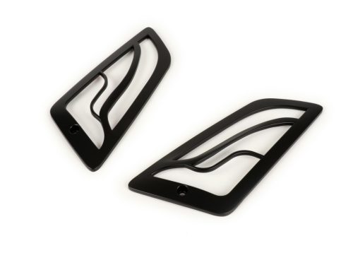 Jelzőrács Moto Nostra Vespa GT, GTL, GTV, GTS 125-300 elöl fekete matt