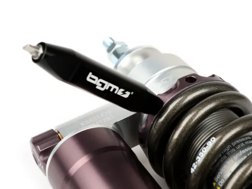 Lengéscsillapító elöl BGM PRO SC/F16 COMPETITION, 200mm Vespa V50, PV125, ET3 szürke