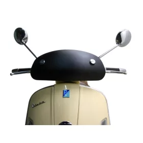   Szélvédő Moto Nostra w=435mm, h=195mm Vespa GTV, GT 60 fekete matt