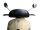 Szélvédő Moto Nostra w=435mm, h=195mm Vespa GTV, GT 60 fekete matt