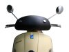 Szélvédő Moto Nostra w=435mm, h=195mm Vespa GTV, GT 60 fekete matt