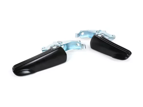 Lábtartó szett Moto Nostra Vespa GT, GTL, GTS 125-300, GTV fekete matt/cink