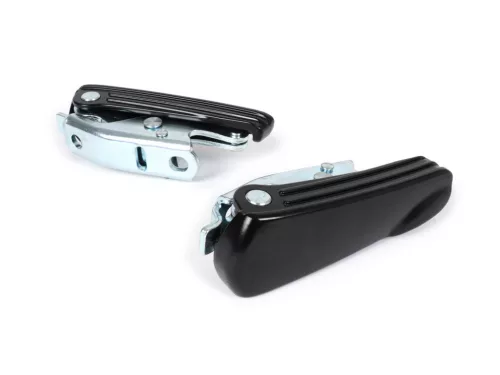 Lábtartó szett Moto Nostra Vespa GT, GTL, GTS 125-300, GTV fekete matt/cink