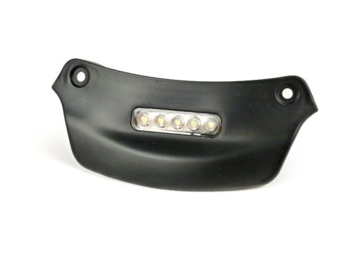 Rendszámtábla világítás Moto Nostra LED Vespa Primavera, Sprint fekete matt