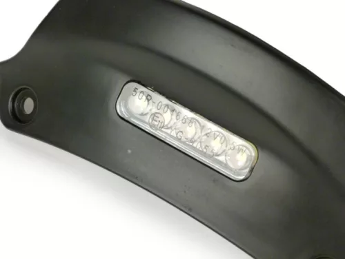 Rendszámtábla világítás Moto Nostra LED Vespa Primavera, Sprint fekete matt