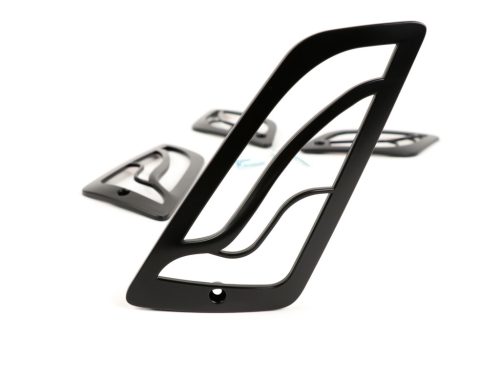 Jelzőrács szett Moto Nostra Vespa GT, GTL, GTV, GTS 125-300 fekete matt