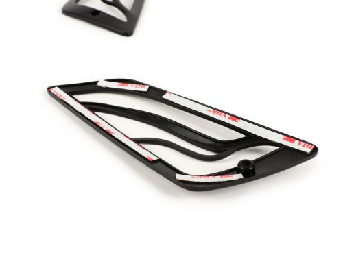 Jelzőrács szett Moto Nostra Vespa GT, GTL, GTV, GTS 125-300 fekete matt