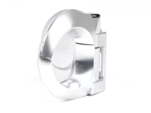 Csomagtartó kampó Moto Nostra CNC, ezüst Vespa GT, GTS, GTV, GTL, GTL, S 50-300ccm