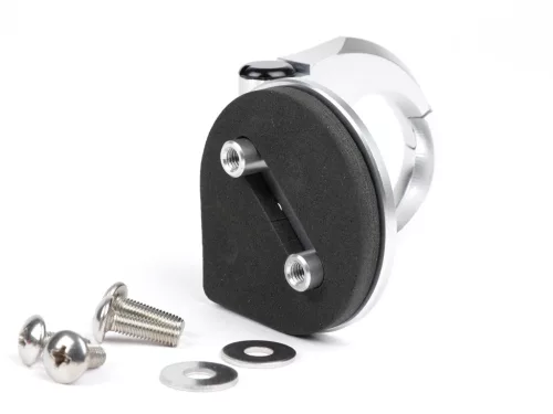 Csomagtartó kampó Moto Nostra CNC, ezüst Vespa GT, GTS, GTV, GTL, GTL, S 50-300ccm