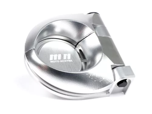 Csomagtartó kampó Moto Nostra CNC, ezüst Vespa GT, GTS, GTV, GTL, GTL, S 50-300ccm