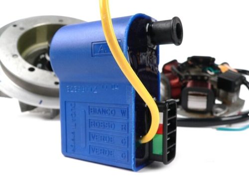 Gyújtáskészlet BGM Original 12V elektronikus gyújtáskészlet Vespa V50, 50N, V90, PV, ET3, PK S