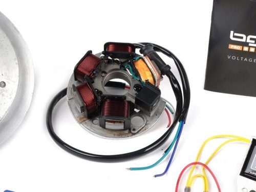Gyújtáskészlet BGM Original 12V elektronikus gyújtáskészlet Vespa V50, 50N, V90, PV, ET3, PK S