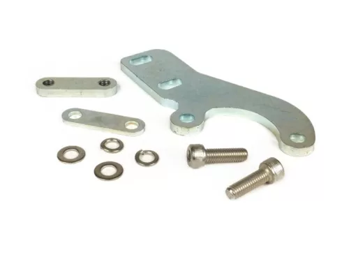 Kipufogókonzol elöl BGM PRO Clubman V3.0-V4.0 Lambretta sorozat 1-3 Ezüst
