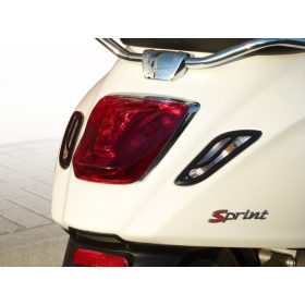   Jelzőrács Moto Nostra Vespa Sprint, Primavera 50-150 hátul fekete