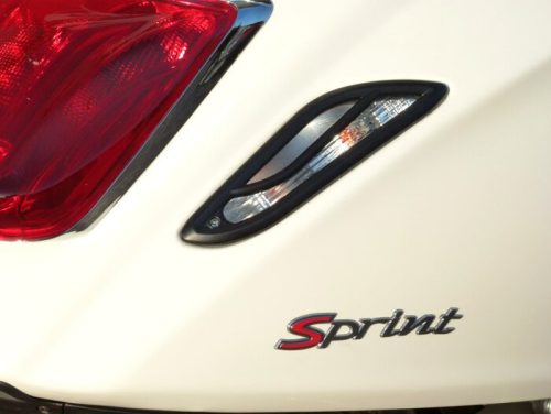 Jelzőrács Moto Nostra Vespa Sprint, Primavera 50-150 hátul fekete